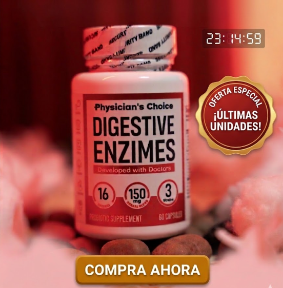 Enzimas Digestivas: Aliviar el malestar post-comida